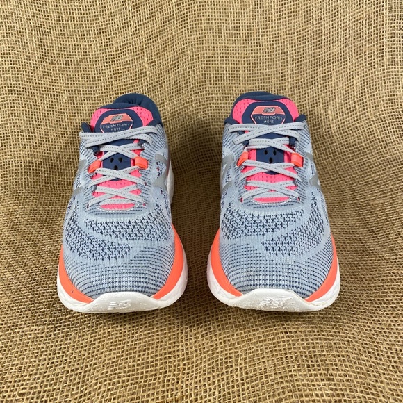 🛑SOLD🛑New Balance Running Shoes Fresh Foam More Gray Coral  Sneakers  Size 8 - Picture 6 of 8